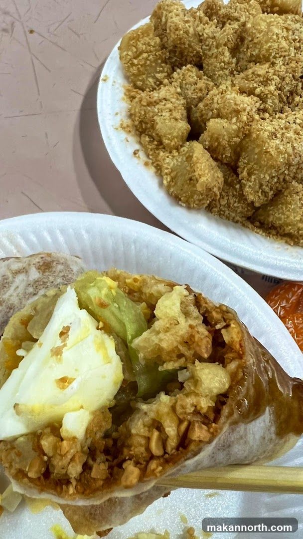Spring Rolls and Fried Dessert