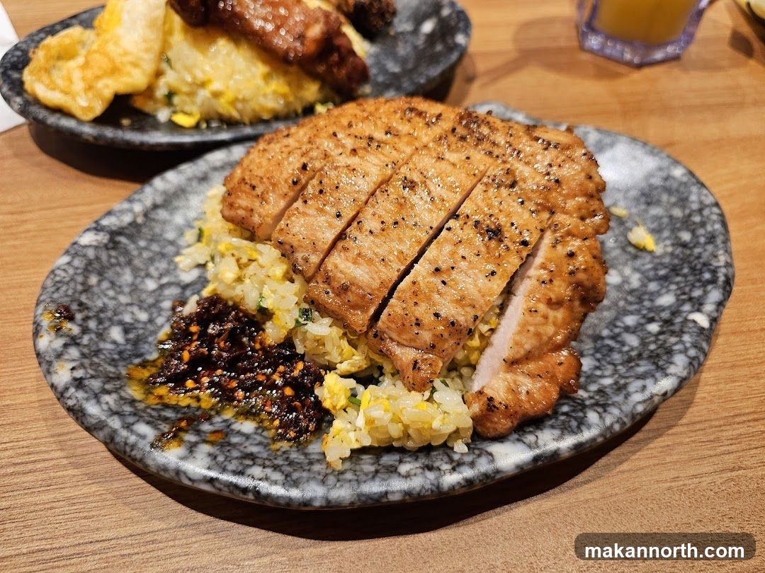 Pork Chop with Fried Rice