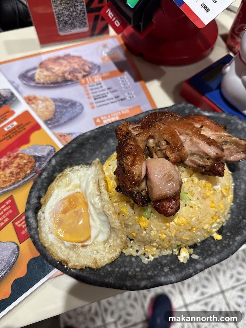 Fried Rice with Chicken and Egg