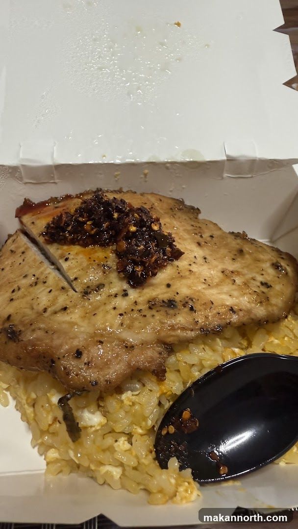 Pork Chop with Fried Rice