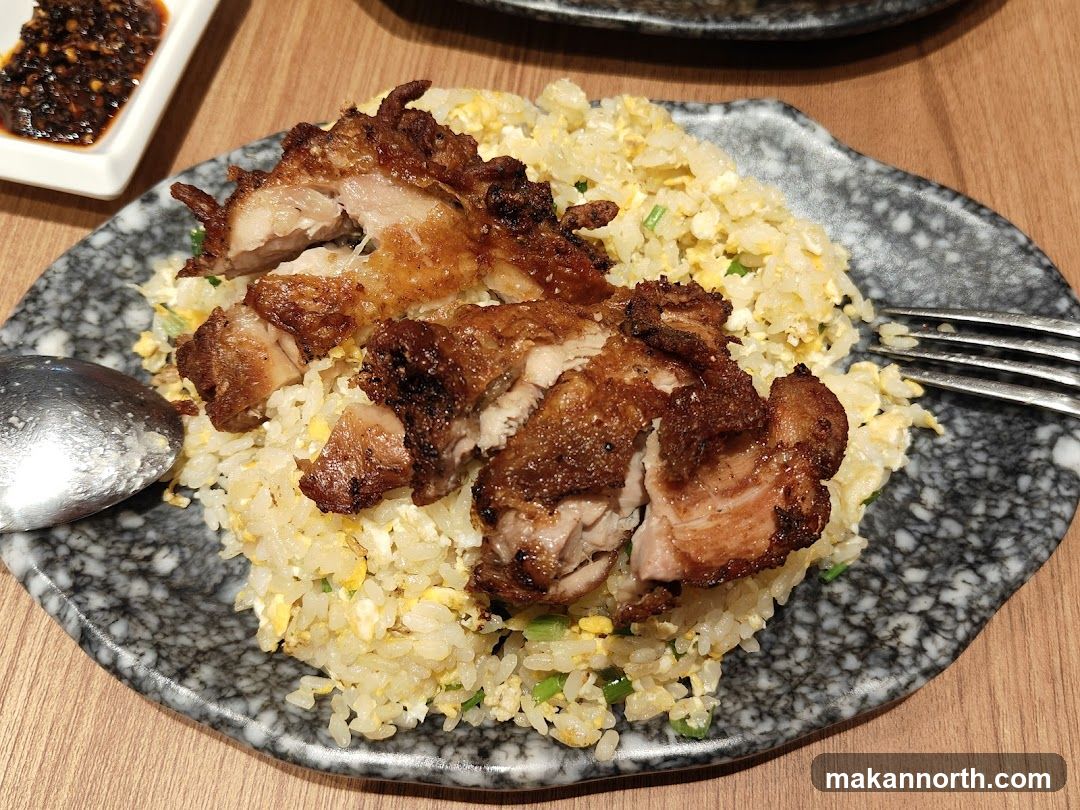 Fried Rice with Grilled Chicken