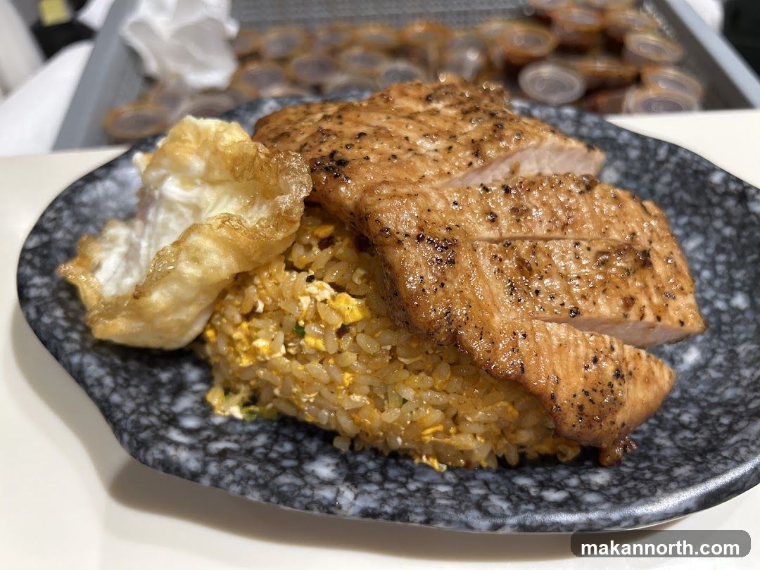 Pork Chop with Fried Rice