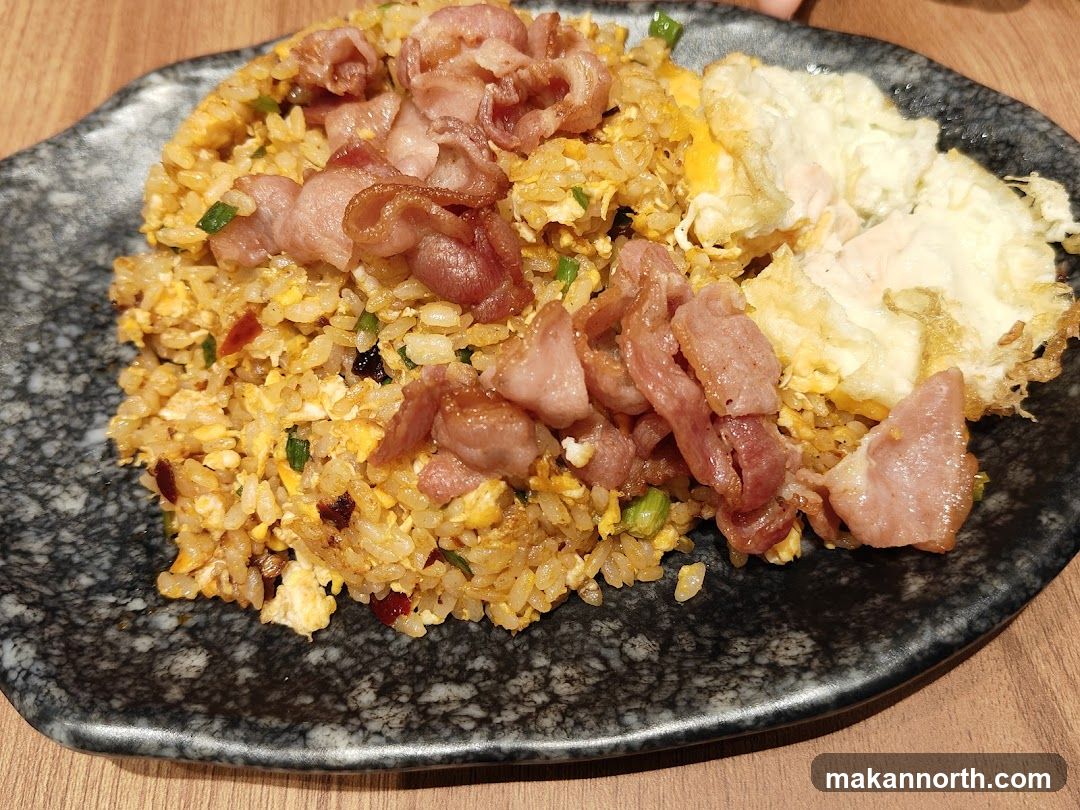 Bacon Fried Rice with Eggs