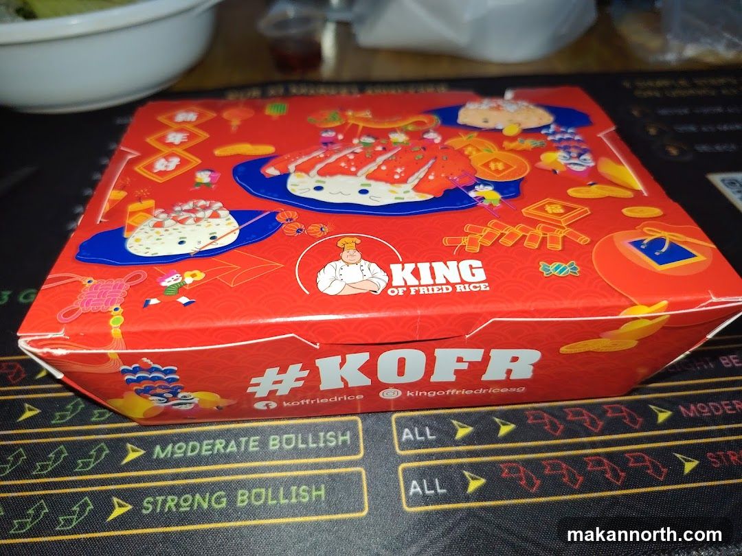 King of Fried Rice Takeout Box