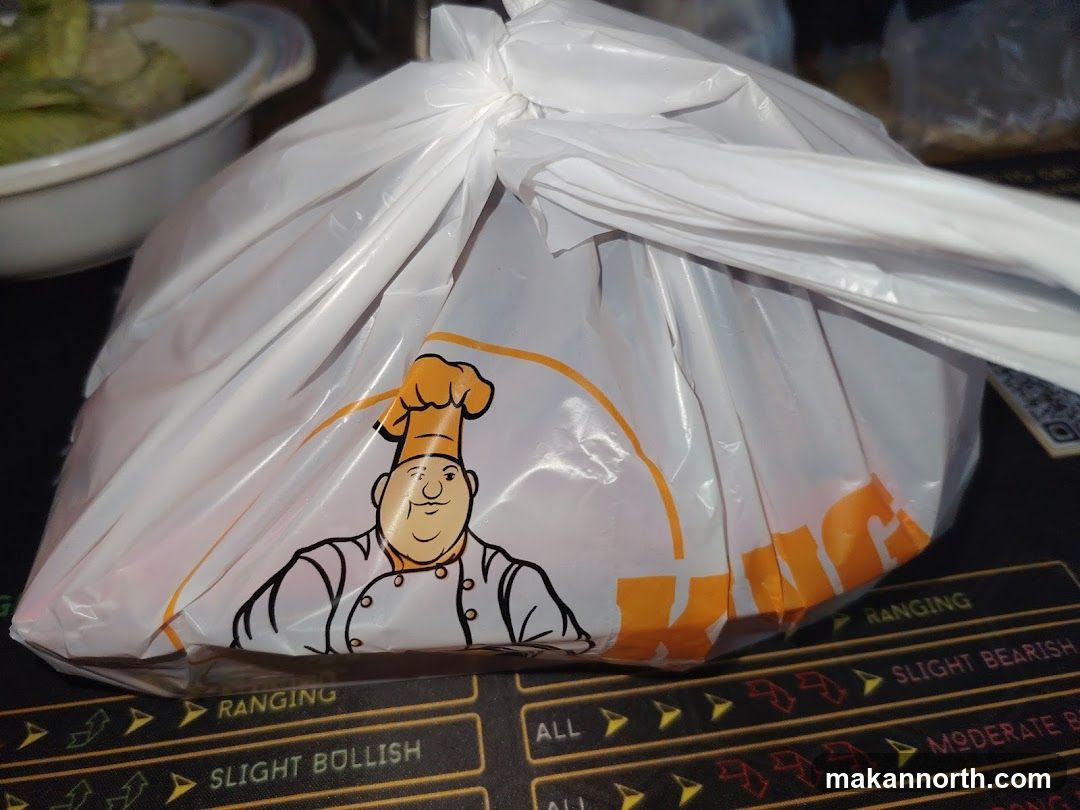 Takeout Bag with Chef Illustration