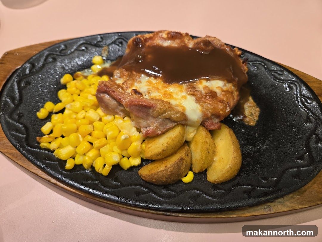 Sizzling Steak with Corn and Potatoes
