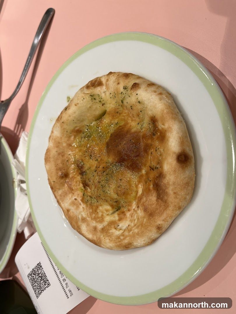 Flatbread with herbs and oil