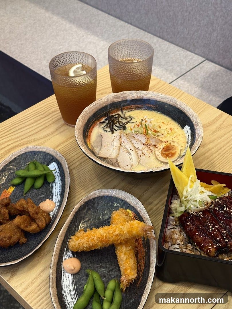 Japanese Food Spread