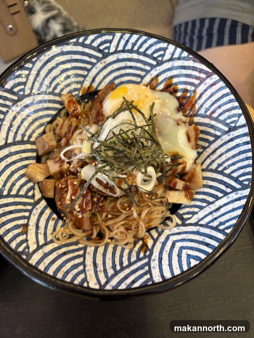 Noodle Bowl with Egg and Meat