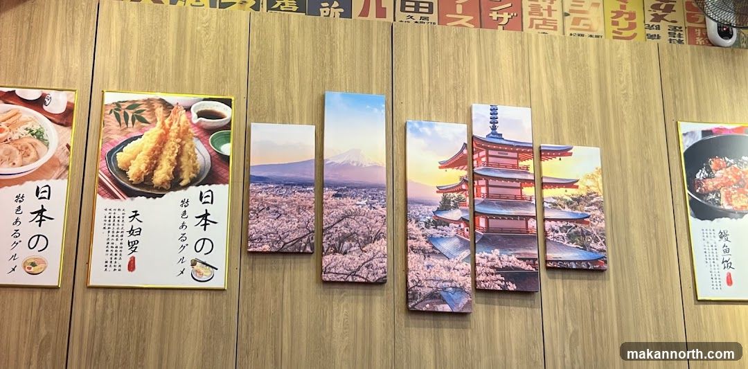 Japanese Food and Scenery Decor