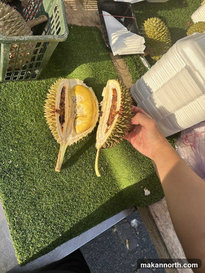 Durian Fruit Display