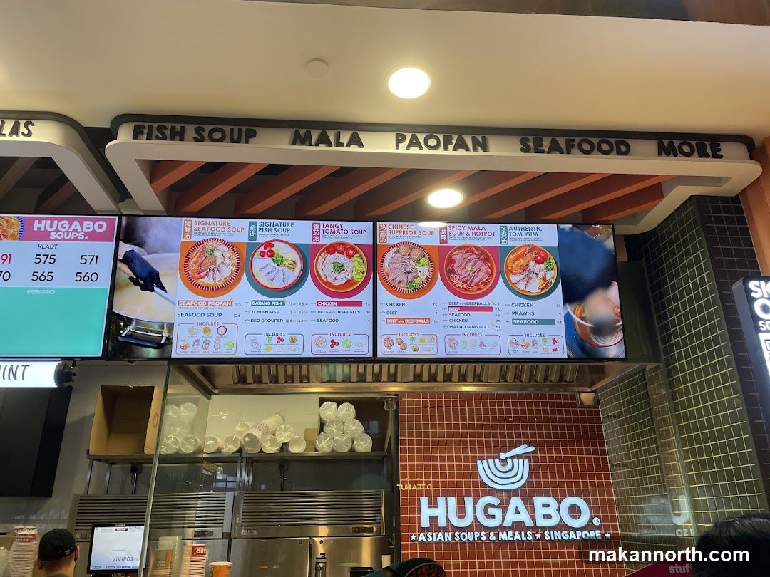 Hugabo Soups Menu