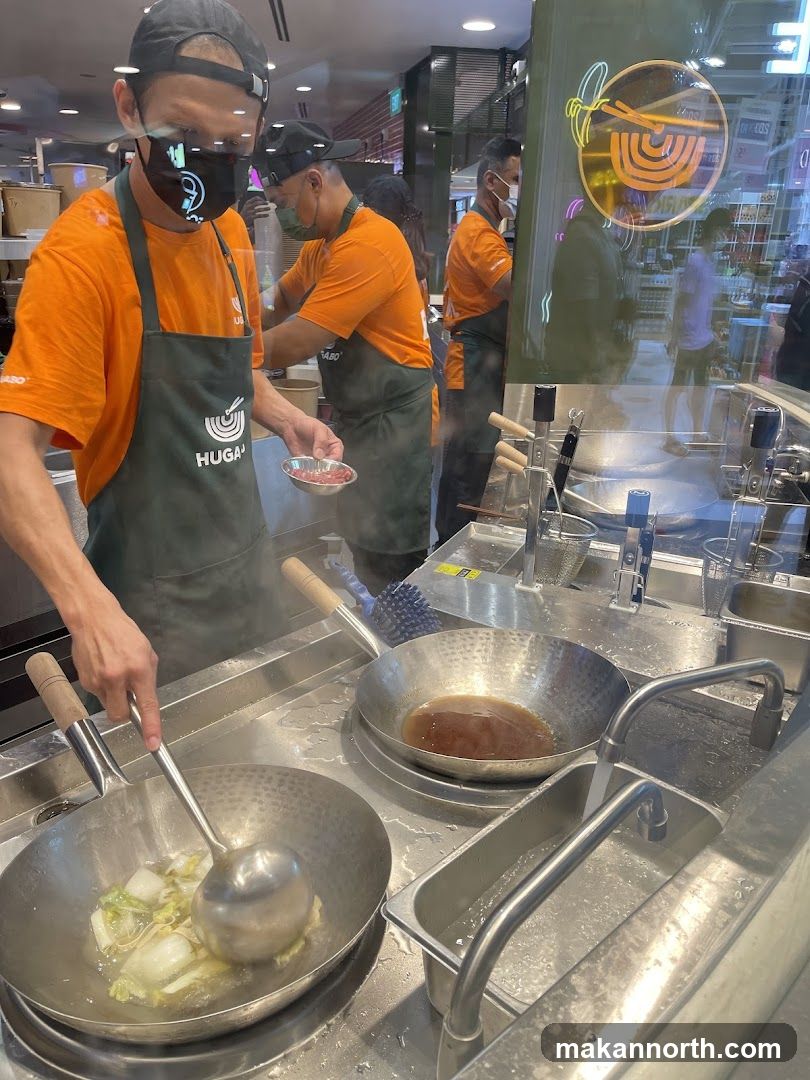 Chefs preparing food