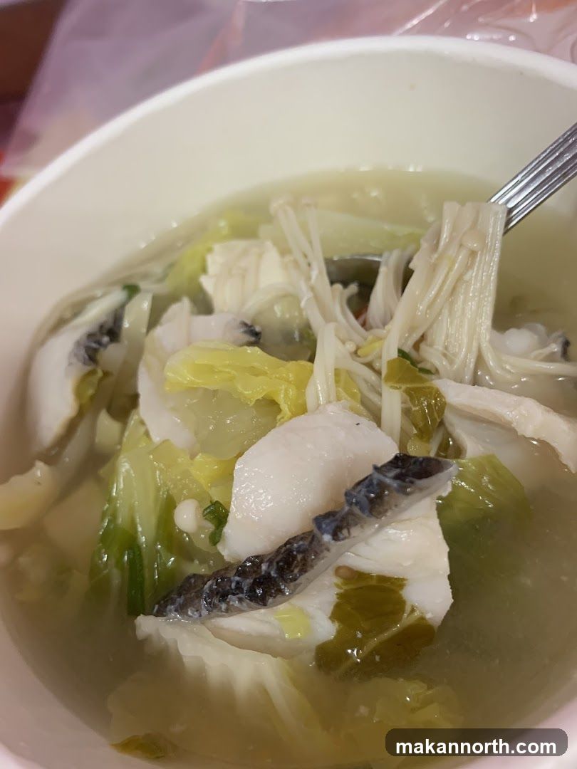 Fish Soup with Vegetables