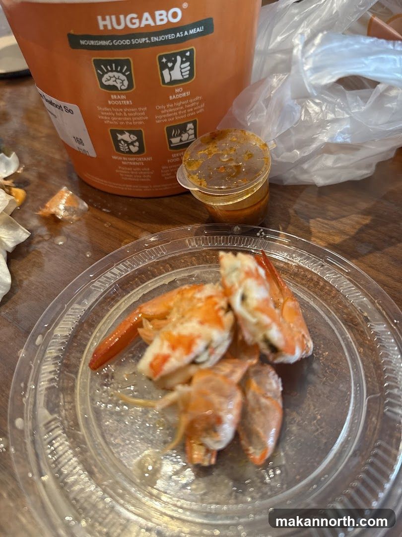 Soup Container and Shrimp