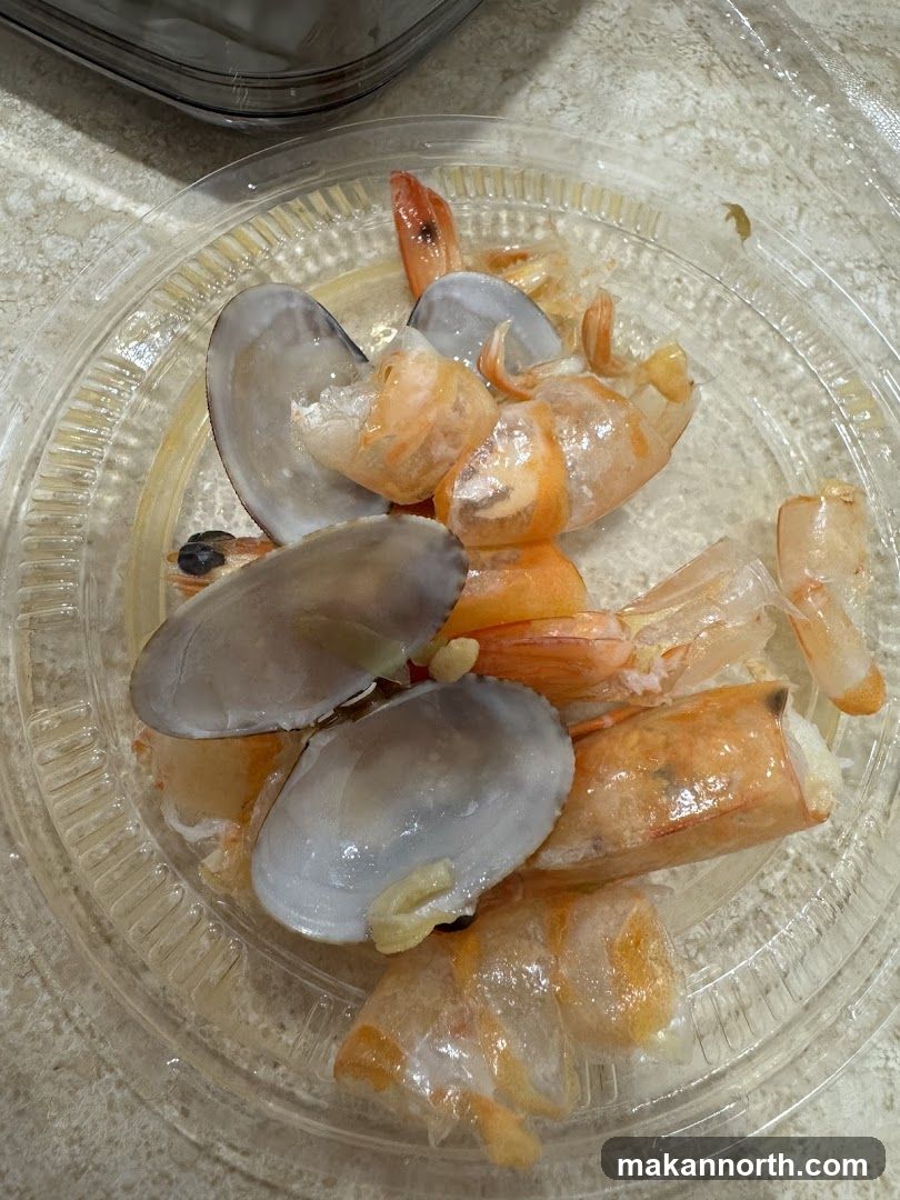 Shrimp and Clam Shells
