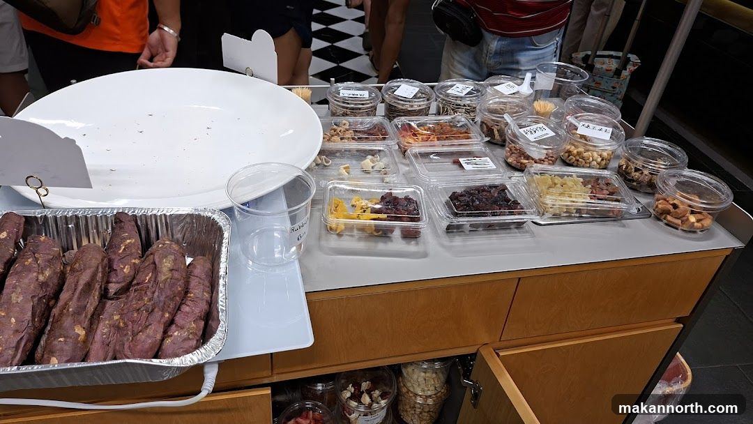 Roasted Sweet Potatoes and Dried Fruits