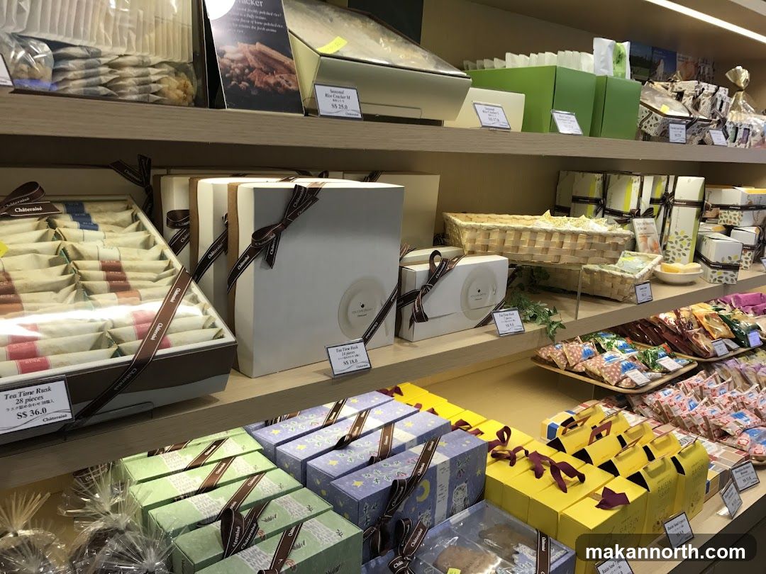 Assortment of Packaged Sweets and Gifts