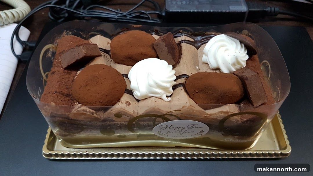 Chocolate Cake with Truffles and Cream