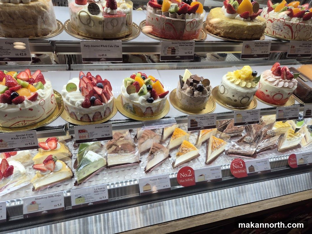 Cakes and Pastries Display