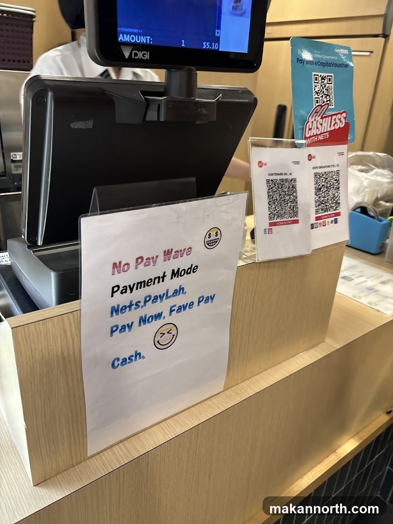 Payment Information Sign