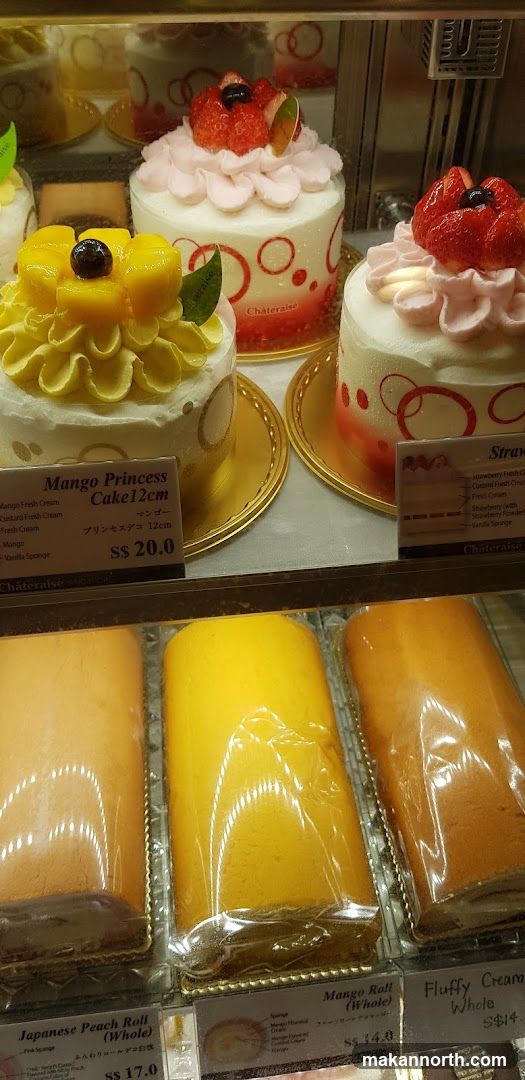 Cakes and Rolls Display