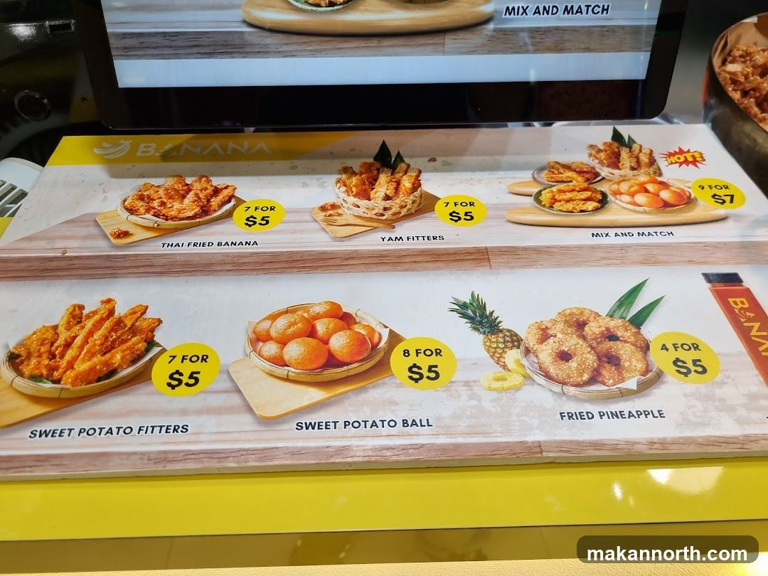 Banana Menu