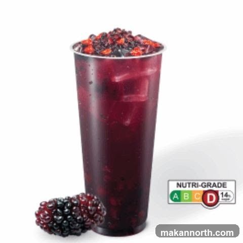 Berry Drink with Nutri-Grade Label