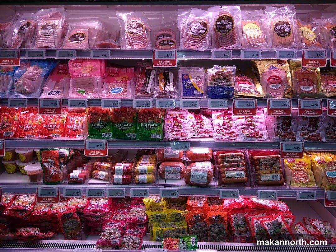 Refrigerated Meat Display