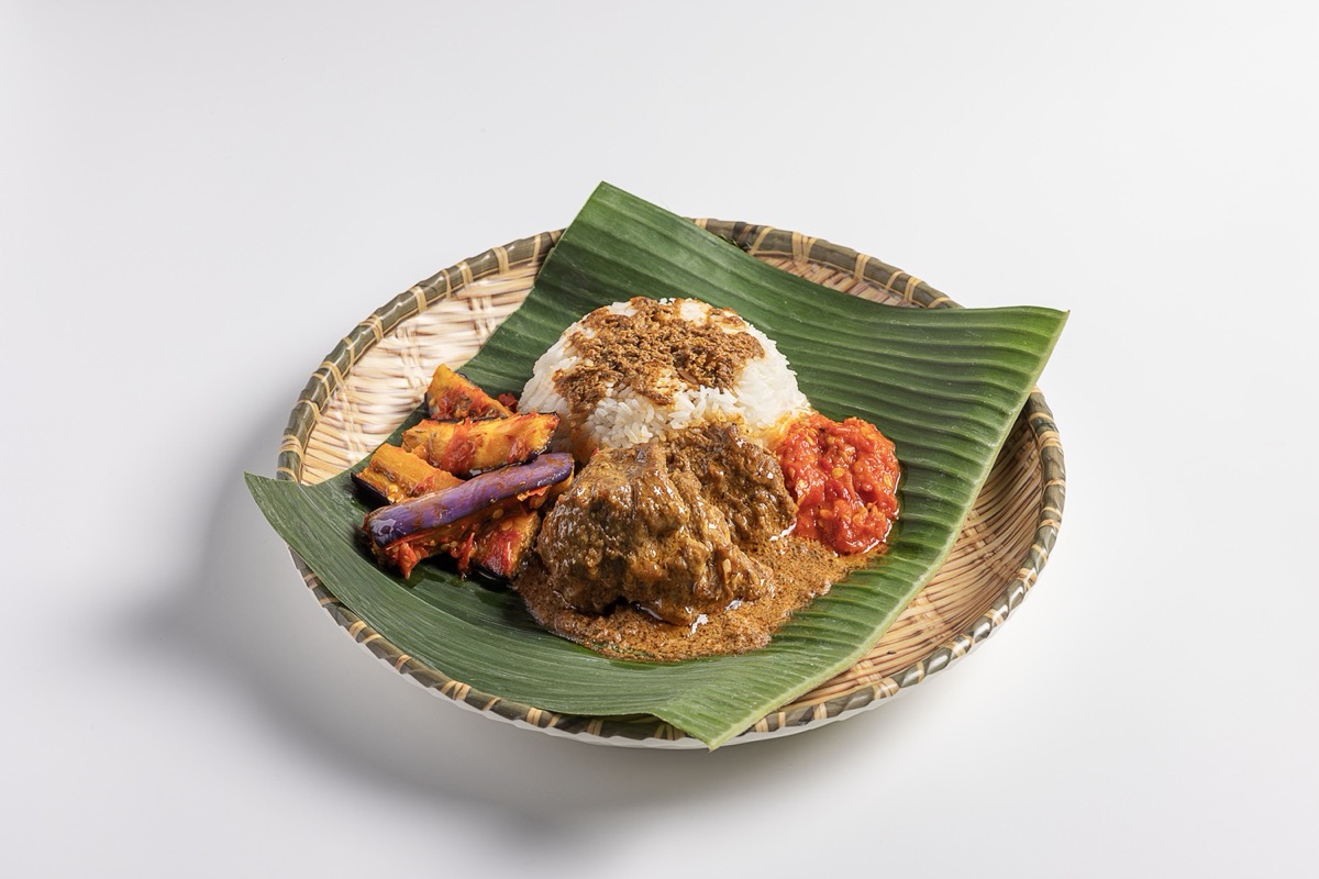 Sedap Kitchen nasi padang and beef rendang at Bagus Food Hall, Northpoint City Yishun