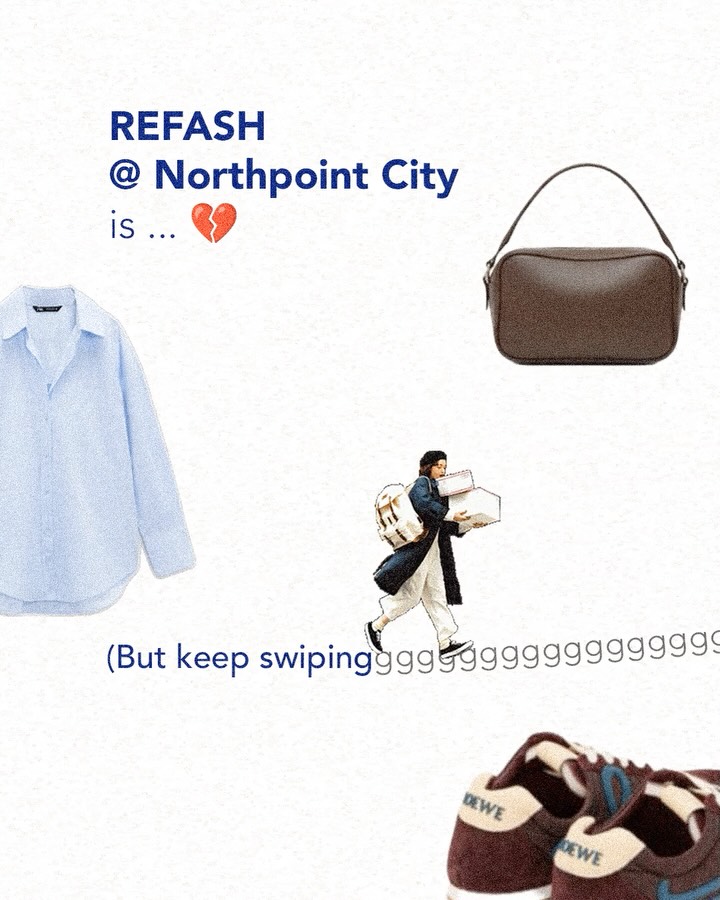 REFASH Reopens at Northpoint City Yishun: Bigger Store, More Brands, Same $9 Preloved Floor